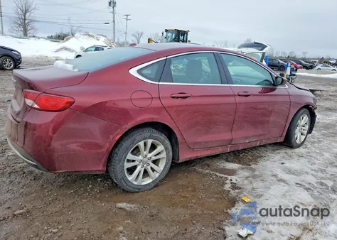2016 Chrysler 200 Limited z USA, uszkodzony, nr VIN 1C3CCCAB7GN141770